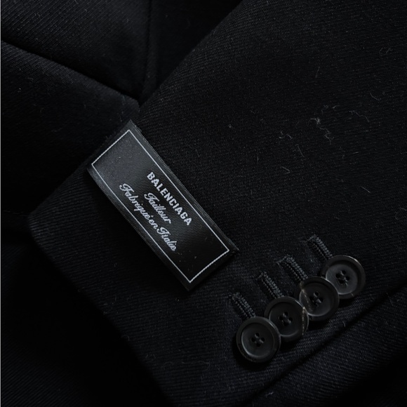 Balenciaga hourglass Black Blazer - Picture 4 of 5